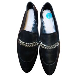 Zara Loafer Flats with Chain